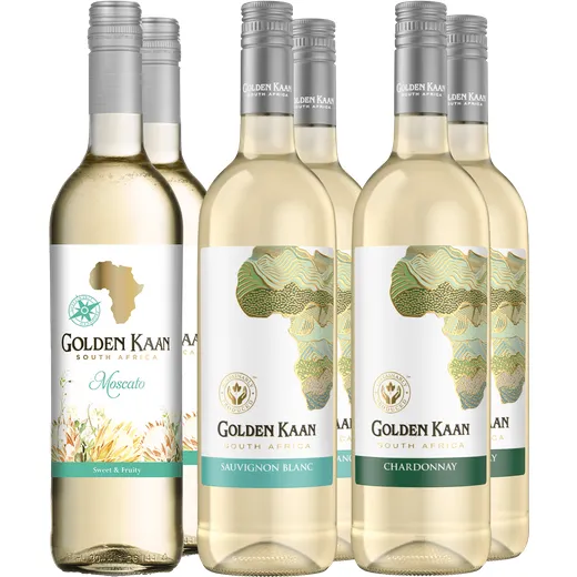 Bottle: 6er-Probierpaket »Die Weißweine von Golden Kaan«