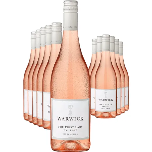 Bottle: 6+6-PAKET Warwick Estate »The First Lady« Dry Rosé 2026
